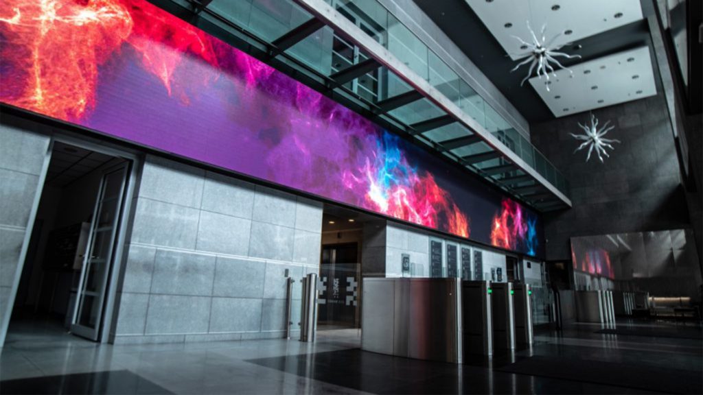 led stena v lobby
