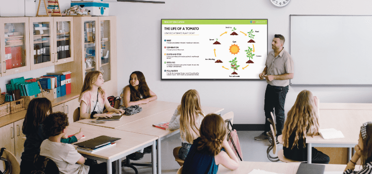 LCD obrazovka ako doplnok k SMART notebooku