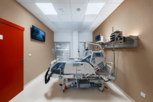 Nemocnica Bory - pacientske izby + Hospitality TV systém